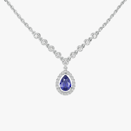 Paradise Sapphire Jewelry Necklace